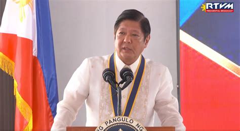 The President speaks at the anniversary of the Philippine Navy.